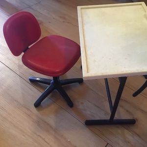 American girl doll table and chair
